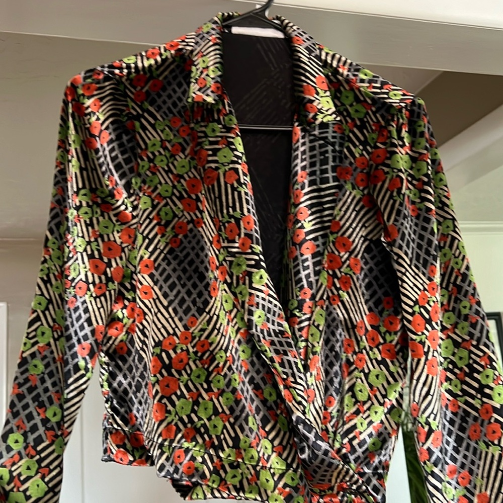 Anthropologie velvet blazer - 0